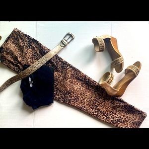 Cheetah Print Skinny Jeans